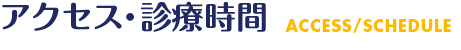 アクセス・診療時間